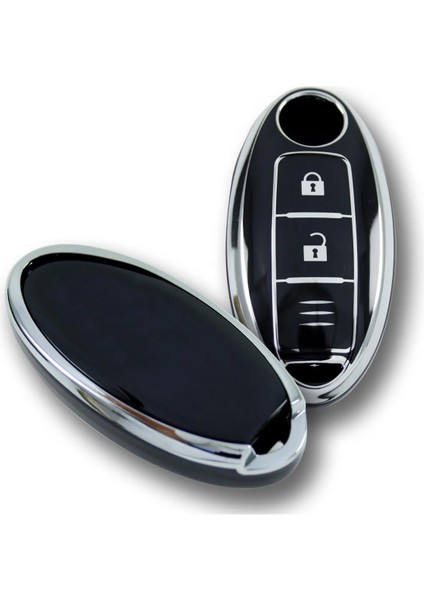 RenkStore Peugeot 307 Citroen C8 3 Buton Sustalı Siyah Silikon Oto Anahtar Kılıfı fırsatları