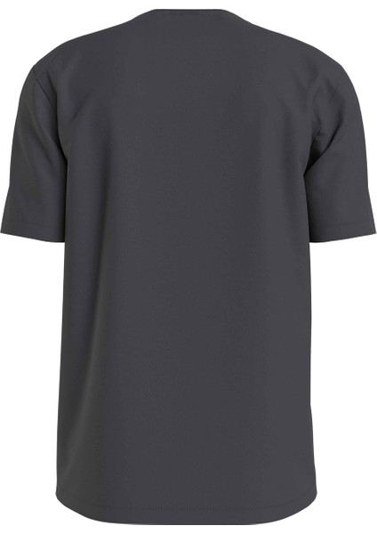 Baskılı Koyu Gri Erkek T-Shirt J30J320806PSM