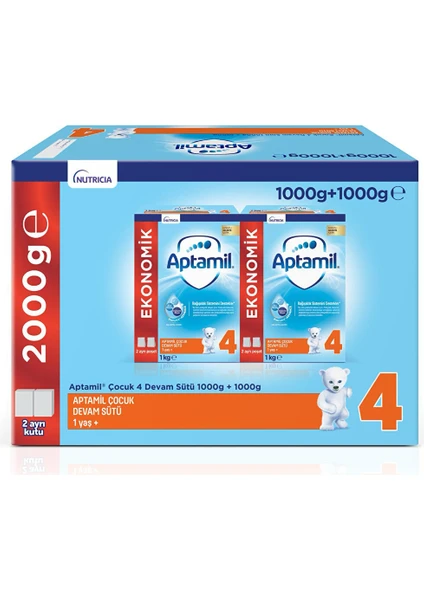 Aptamil 4 Devam Sütü 2x1000GR