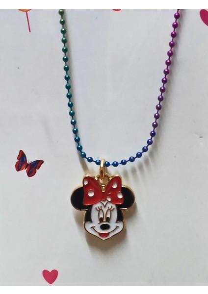 Anime Retro Vintage Magic Melody Micky Fantasy Zincirli Kolye