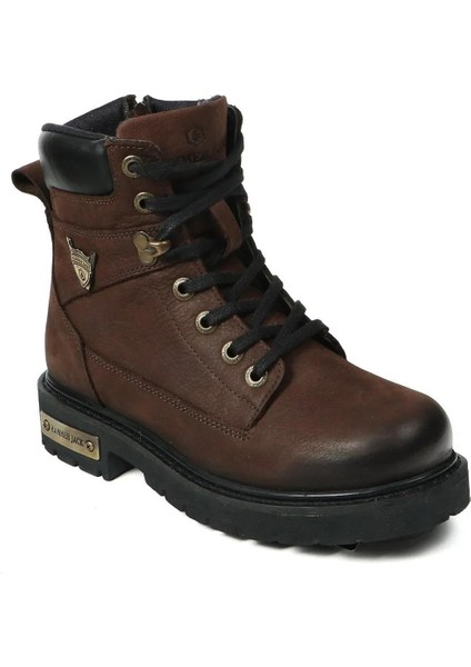 102-18501 Unisex Fermuarlı Motorcu Bot