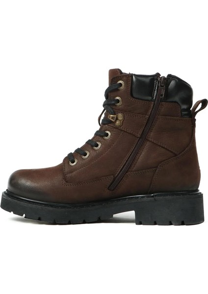 102-18501 Unisex Fermuarlı Motorcu Bot