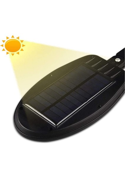 CL-181-6 48 Cob Ledli Sensörlü Solar Sokak Lambası (2818)