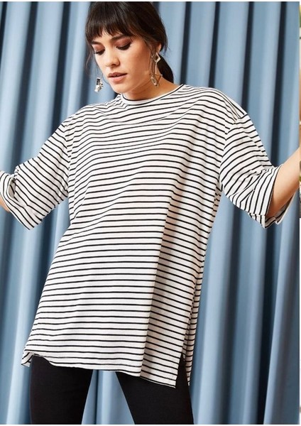 Oversıze Lazer Kesim Tşört