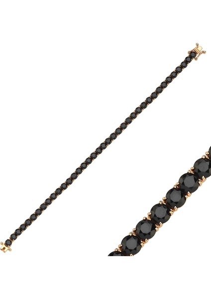 11.70 gr 14 K Jwd Altın Su Yolu Bileklik