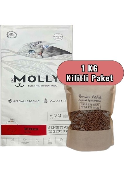 Kitten Kuzu Etli Yavru Kedi Maması 1 Kg