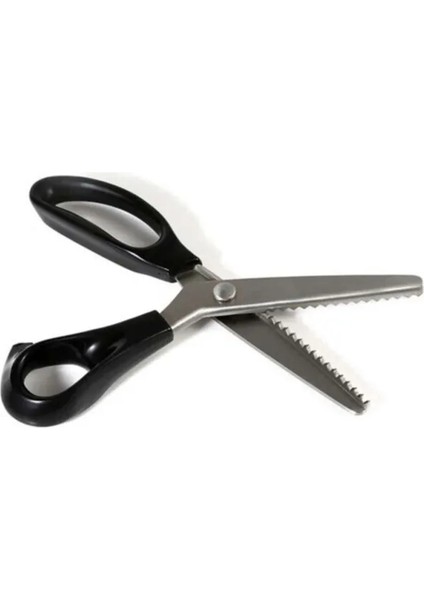 Zig Zag Kesim Terzi Sürfile Makası Surfile 25 cm 15 Diş 3 mm Diş Derinliği Zik Zak modelleri