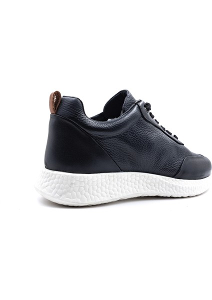Makela H24260M Deri Boost Foam Erkek Siyah Yumuşak Konfor Ayakkabı