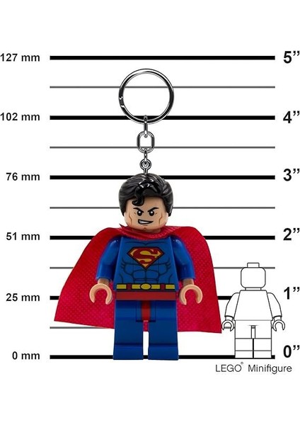 Super Heroes 4002036 Superman LED Key Chain