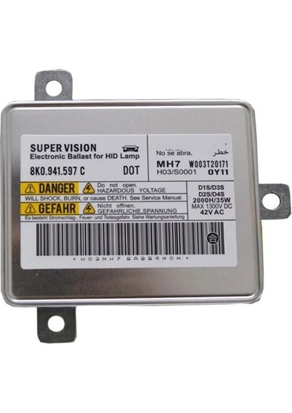 Audi A3 A4 A5 A6 Xenon Far Beyni 8K0941597C