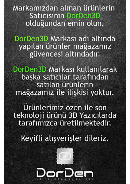 Dorden 3D Dekoratif Organik Tasarımlı Vazo