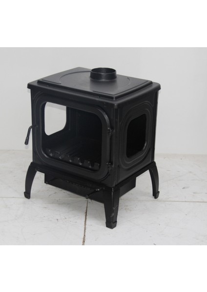 Döküm Soba Yandan Camlı MF79 Model Pratik Soba