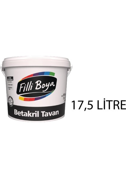 Boya Betakril Tavan Boyası 17,5