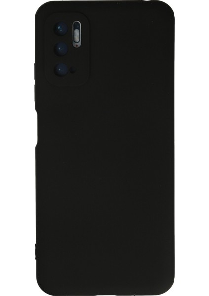 Xiaomi Poco M3 Pro Kılıf Nano Içi Kadife Silikon - Siyah 300099