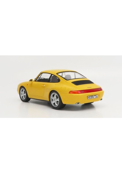 1:18 Porsche 911 Carrera 2.7 RS - Jaune - Vitrine de luxe incluse