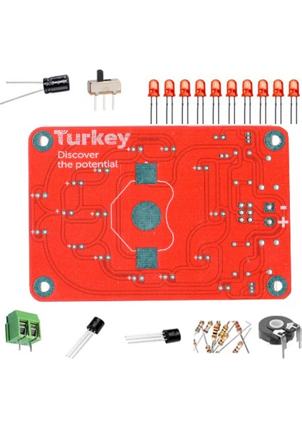 Temel Elektronik Kartı Flip Flop - Demonte Montajsız