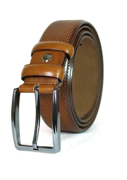 Deri Kemer Kahve Klasik Lazer 81032 fırsatları