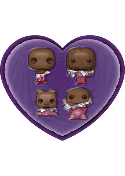 Pocket Pop! Sevgililer Günü Özel Paketi Nightmare Before Christmas Valentines Chocolate 4 Pack fiyatları