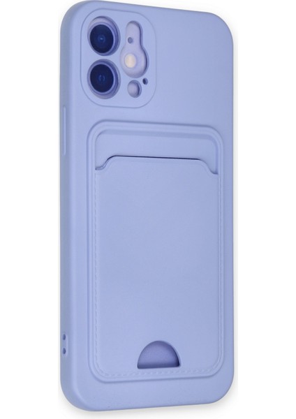 Iphone 12 Kılıf Kelvin Kartvizitli Silikon - Lila fiyatları