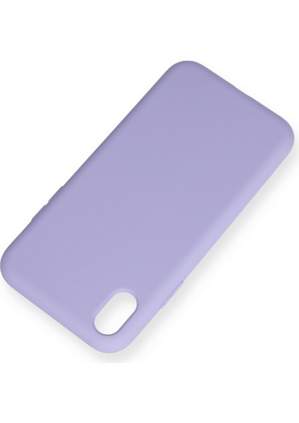 Iphone Xr Kılıf Nano Içi Kadife Silikon - Lila
