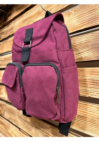 Sade Şık Renkli ve Çok Cepli Sırt Çantası modelleri