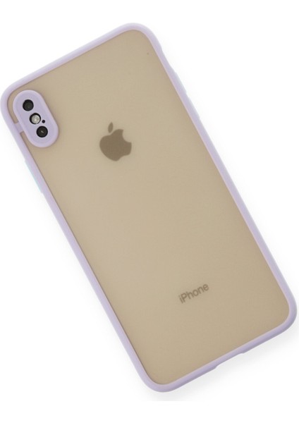 Iphone Xs Kılıf Montreal Silikon Kapak - Mor