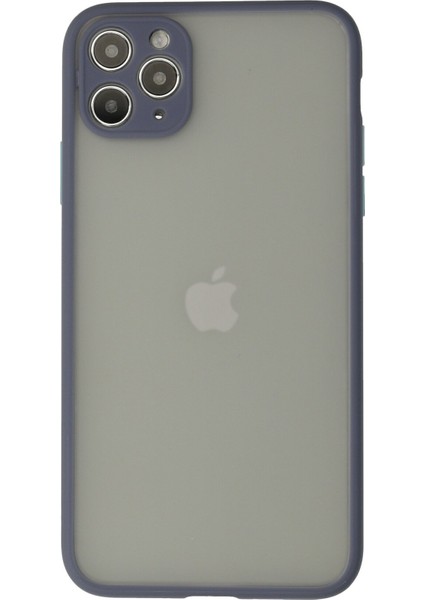 Iphone 12 Pro Max Kılıf Montreal Silikon Kapak - Gri