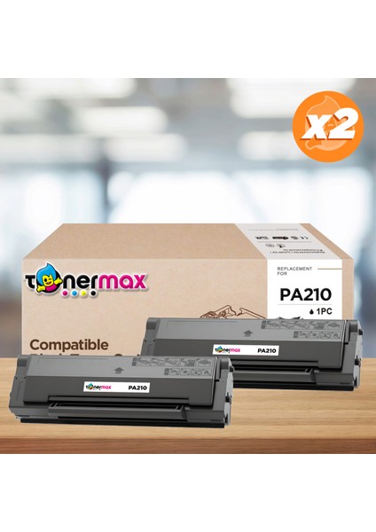 Pantum M6500W Muadil Toner2'li Avantaj Paket / PA210 / P2200 / P2500 / M6500 / M6550 / M6600