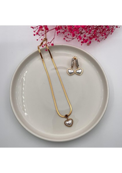 316L Paslanmaz Çelik Kalp Figürlü Kadın Küpe fırsatları