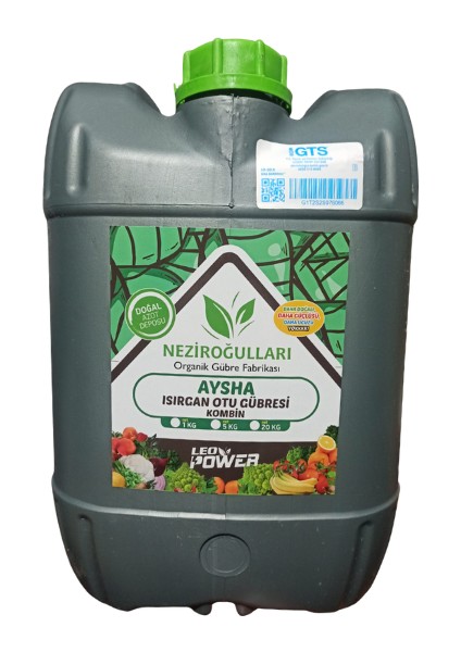 20 kg Aysha Isırgan Otu Gübresi (Doğal Azot Deposu)