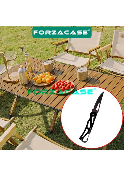 Paslanmaz Çelik Ultra Keskin Outdoor Avcılık Kamp Çakısı Kamp Mutfak Bıçağı - FC341