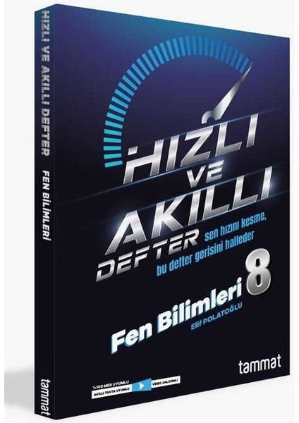 Tammat Yayınları 8. Sınıf Lgs Fen Bilimleri Hızlı ve Akıllı Defter