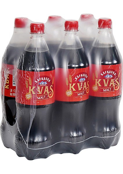 Kafkasya Meşrubatları Malt Aromalı Kvas ( 1 Lt x 6 Adet)