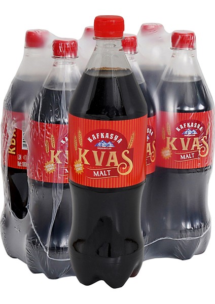 Kafkasya Meşrubatları Malt Aromalı Kvas ( 1 Lt x 6 Adet)