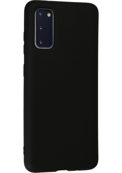 Samsung Galaxy S20 Kılıf Nano Içi Kadife Silikon - Siyah 300099