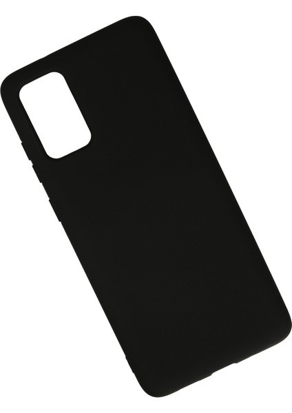Samsung Galaxy S20 Plus Kılıf Nano Içi Kadife Silikon - Siyah 300099