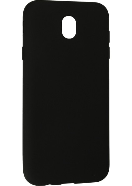 Samsung Galaxy J7 Pro / J730 Kılıf Nano Içi Kadife Silikon - Siyah 300099