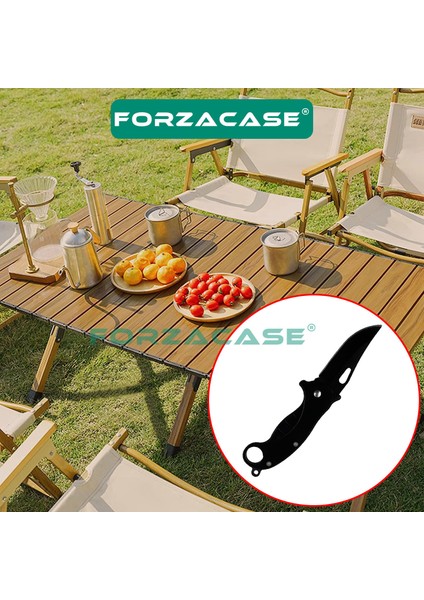 Paslanmaz Çelik Ultra Keskin Outdoor Avcılık Kamp Çakısı Kamp Mutfak Bıçağı - FC342