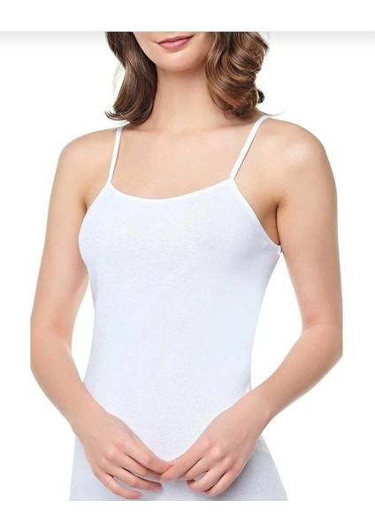 0061 Bayan Ribana Ip Askılı Atlet 6 Adet