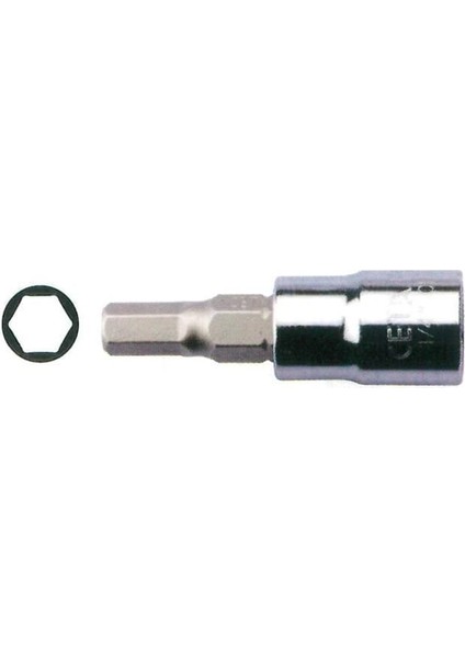 C08S-H40 1/4” Allen Uçlu Lokma 4.0 mm