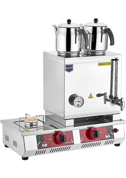 40 Model 2 Demlikli Tüplü(CE) Çay Ocağı 29 lt