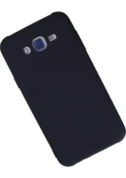 Samsung Galaxy J7 Kılıf Nano Içi Kadife Silikon - Lacivert 300099