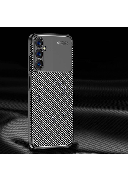 Galaxy A05S Karbon Desen Auto Focus Silikon Kılıf