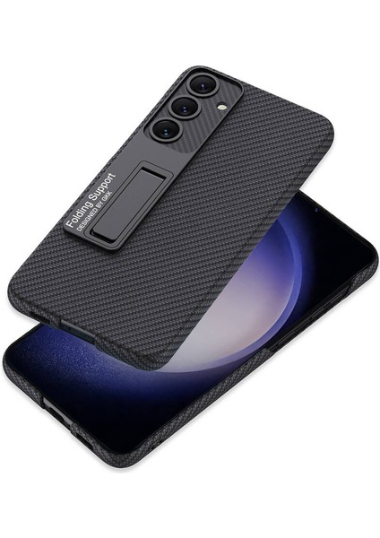 Galaxy S24 Kılıf Standlı Kapak Deri Desenli fiyatları