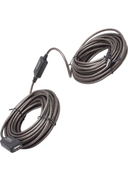 Powermaster USB Uzatma Kablosu 20 Metre Tak Çalıştır 480 Mbps Hız indirimleri