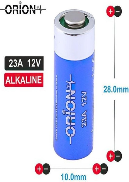 23A 12V Alkalin Pil-Erpilsan