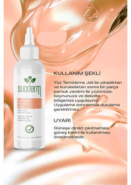 Yenileyici Peeling Tonik - Aha %1 Bha%5 Vitamin C %4 Amino Acid %4