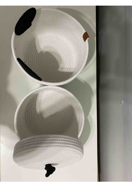 Sevimli Panda Jüt El Yapımı Çocuk Odası Düzenleyicisi 2li Takım modelleri