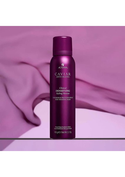 Caviar Clinical Densifying Styling Mousse 145G