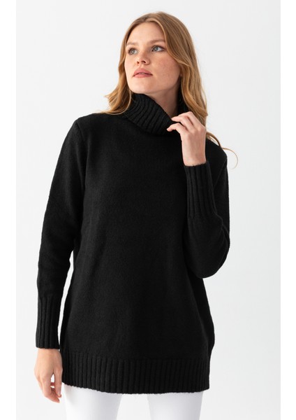 Oversize Balıkçı Yaka Kazak modelleri